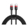 Kabel Baseus Kabel USB-C - USB-C PD QC 60W 3A 480Mb/s 1m czarno-czerwony